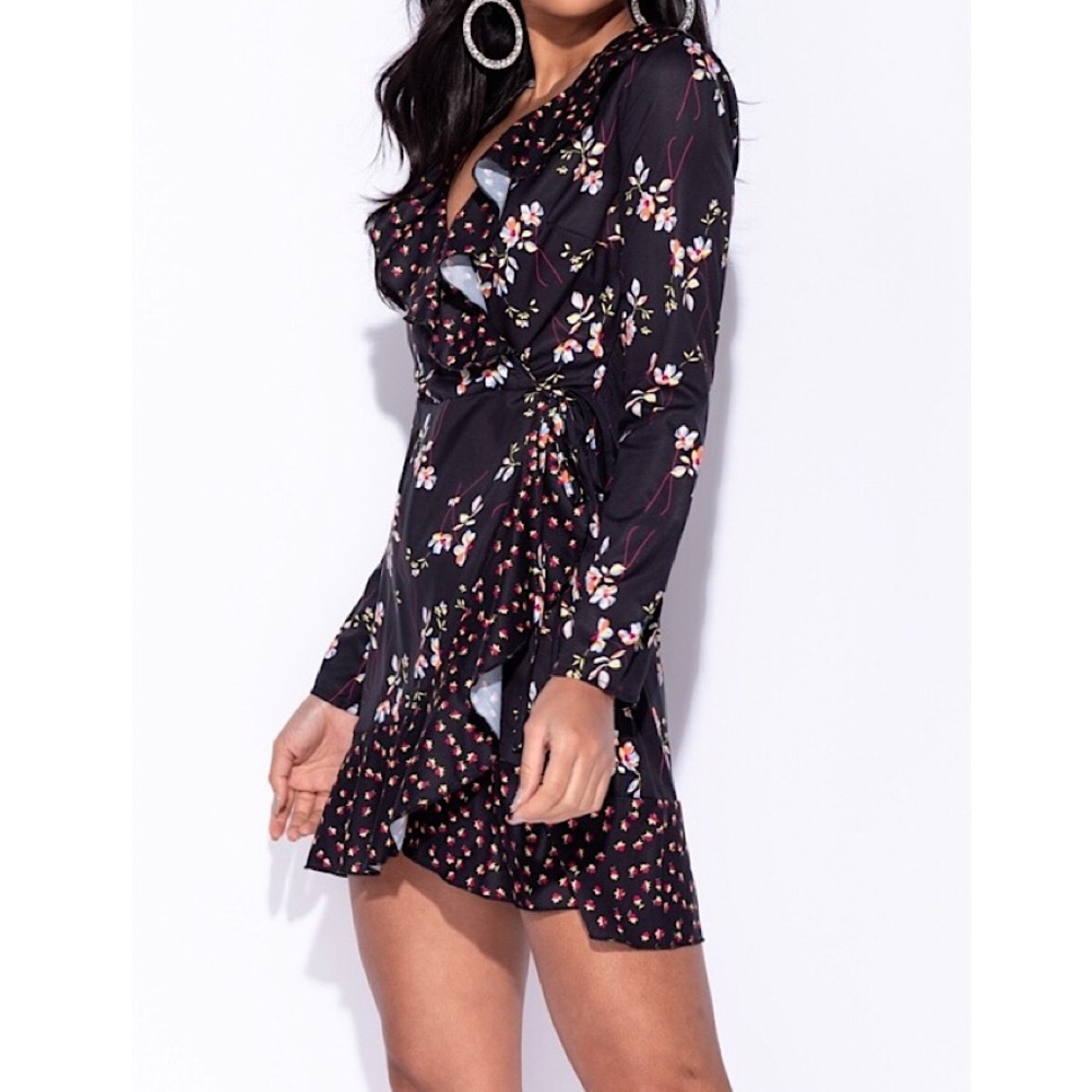 FLORAL PRINT DRESS - Picture 4 of 7